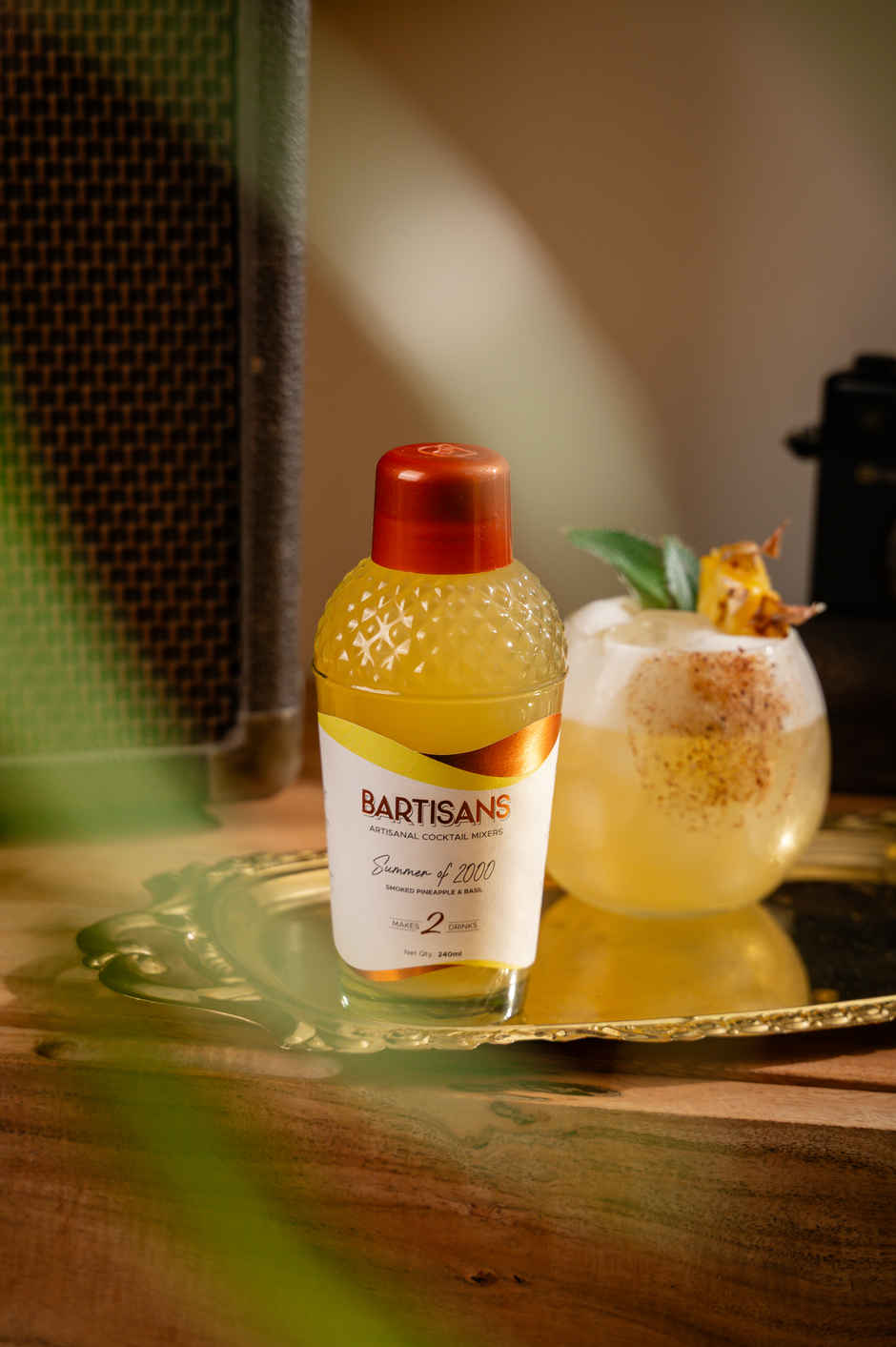 Bartisans Summer Of 2000 | Smoked Pineapple | Basil