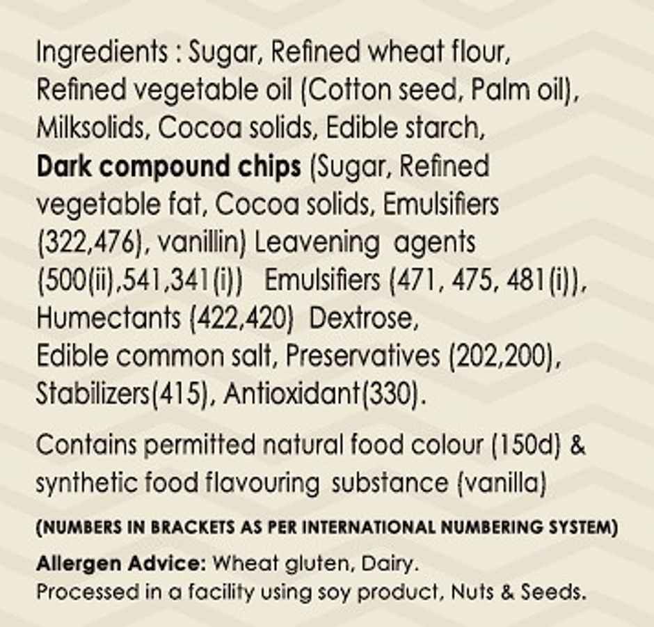 Cake Tale Barcake Chocochip