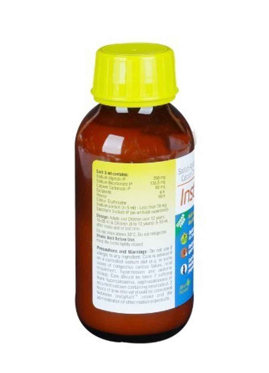 Insta Raft Mint Flavour  Sugar Free Oral Suspension