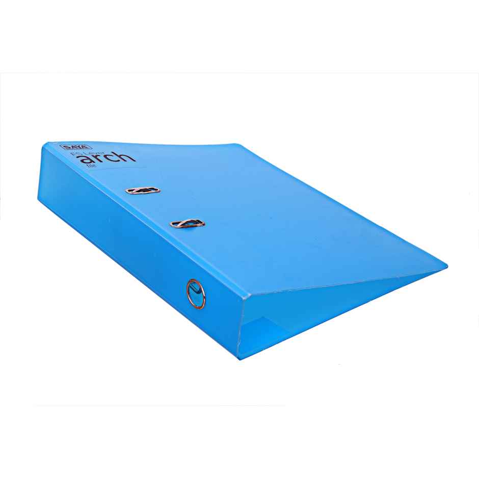 Saya Lever Arch File with Polycover - FS Size - Blue