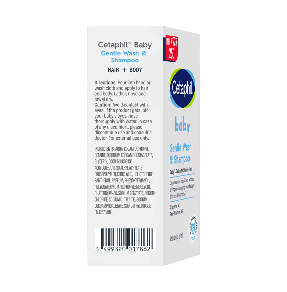 Cetaphil Baby Gentle Wash and Shampoo