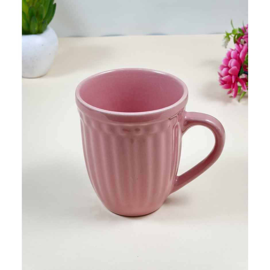 OGGN Ceramic Coffee,Tea,Milk Mug - 280 ml | Peach