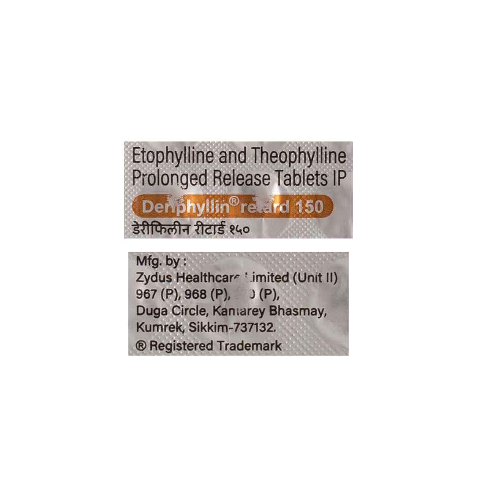 Deriphyllin Retard 150 Tablet PR