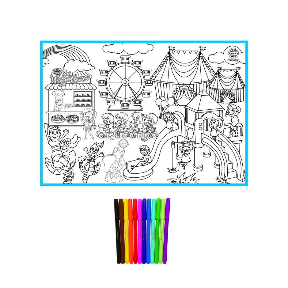 Ratna's My Colouring Mat Carnival