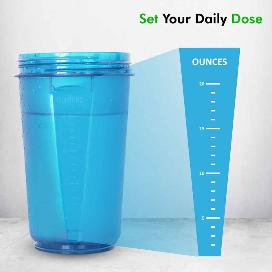 Nivia Dominator 2.0 Gym Shaker 1302Bl | Blue