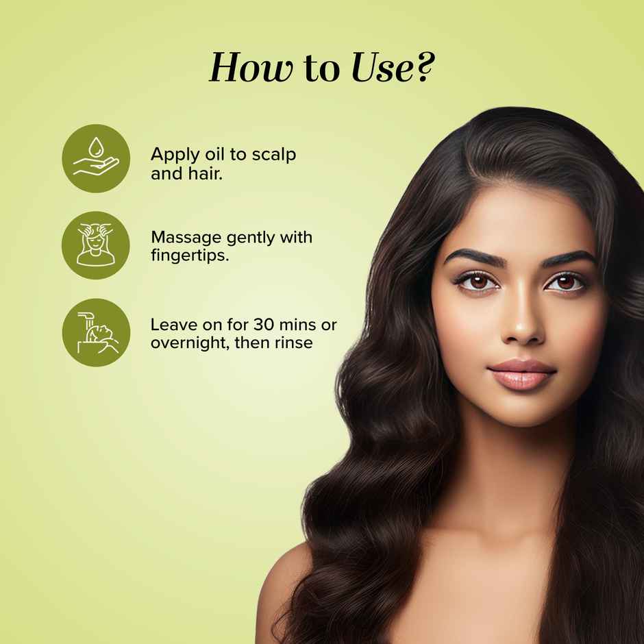 Khadi Natural Bhringraj Hair Oil Enhances Hair Health And Shine