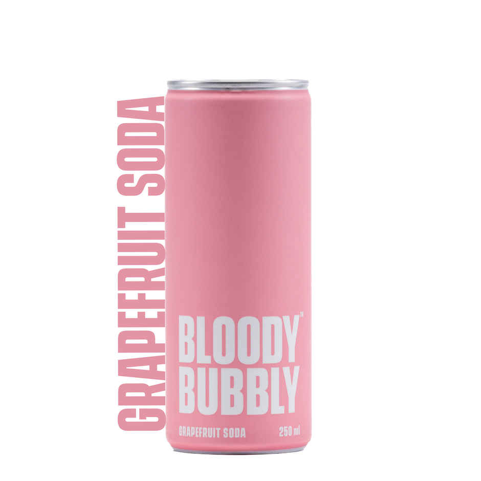 Bloody Bubbly Grapefruit Soda