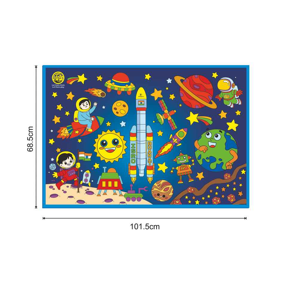 Ratna's My Colouring Mat Chandrayaan