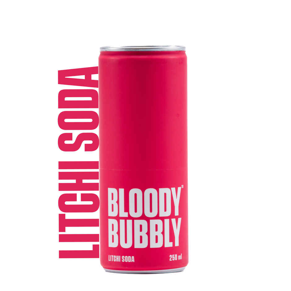 Bloody Bubbly Litchi Soda