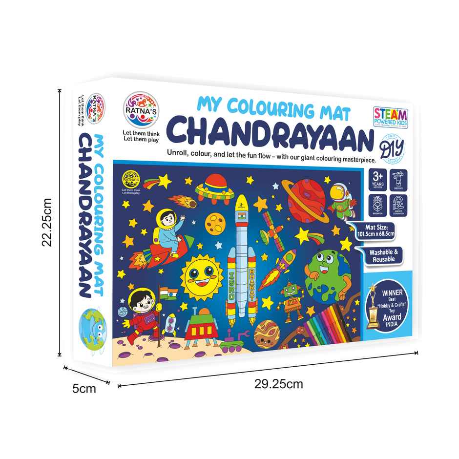 Ratna's My Colouring Mat Chandrayaan
