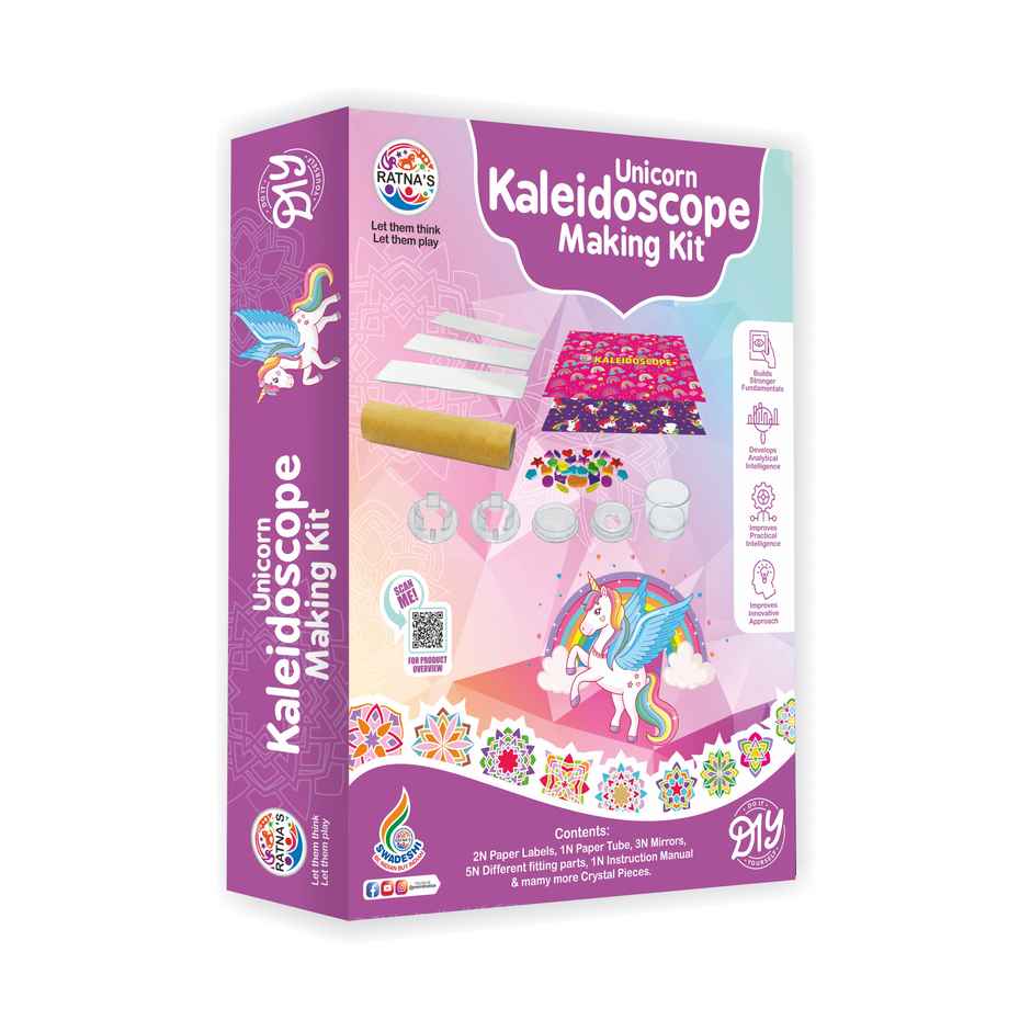 Ratna's Unicorn Kaleidoscope Making Kit