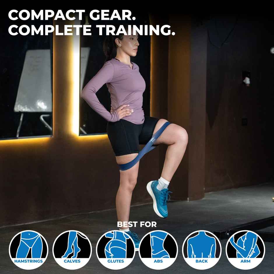 Nivia pro-stretch loop band, latex free, fitness band