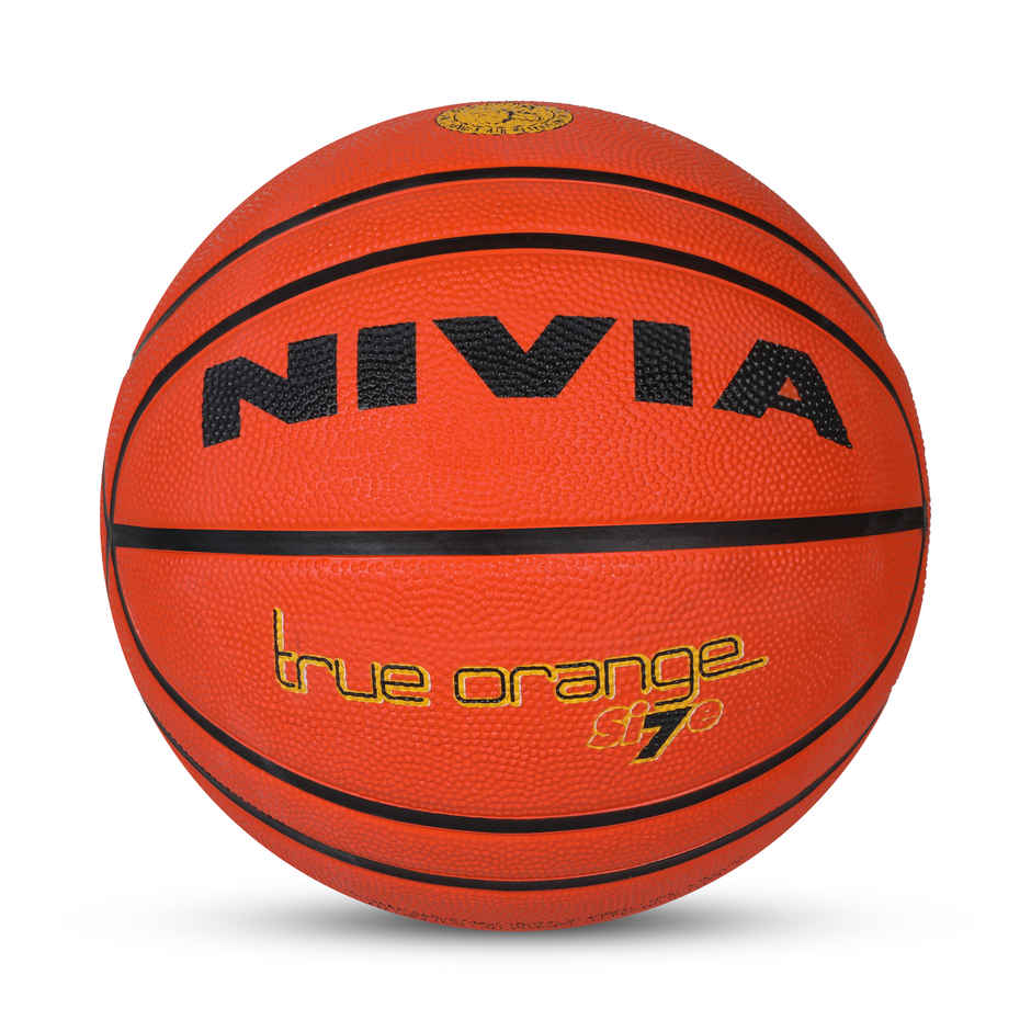 Nivia Regular True Basketball | Orange