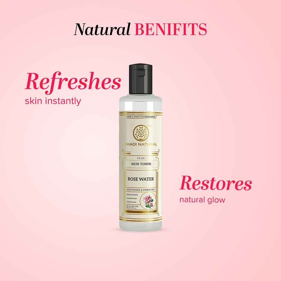 Khadi Natural Pure Rose Water Skin Toner