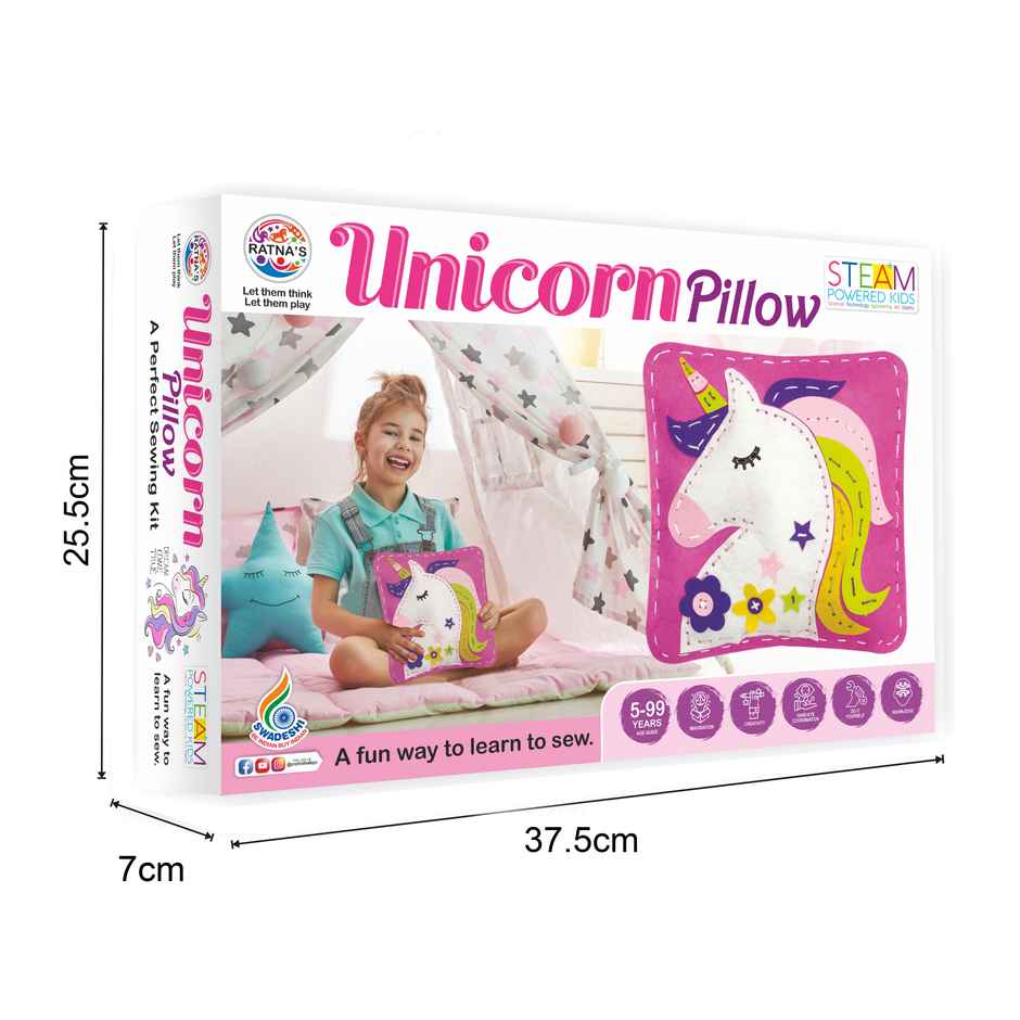 Ratna's Unicorn Pillow | Assorted