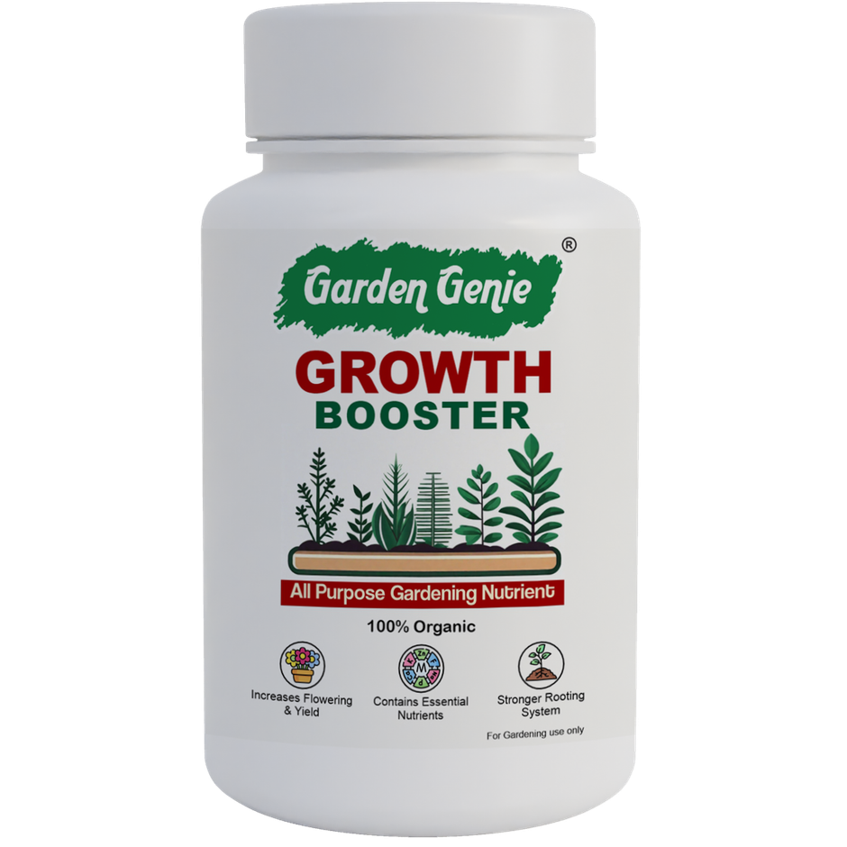 Garden Genie Growth Booster for Plants | Organic Liquid Fertilizer for Plant Boost