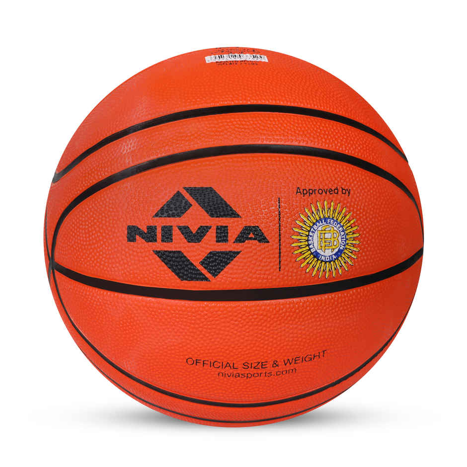 Nivia Regular True Basketball | Orange
