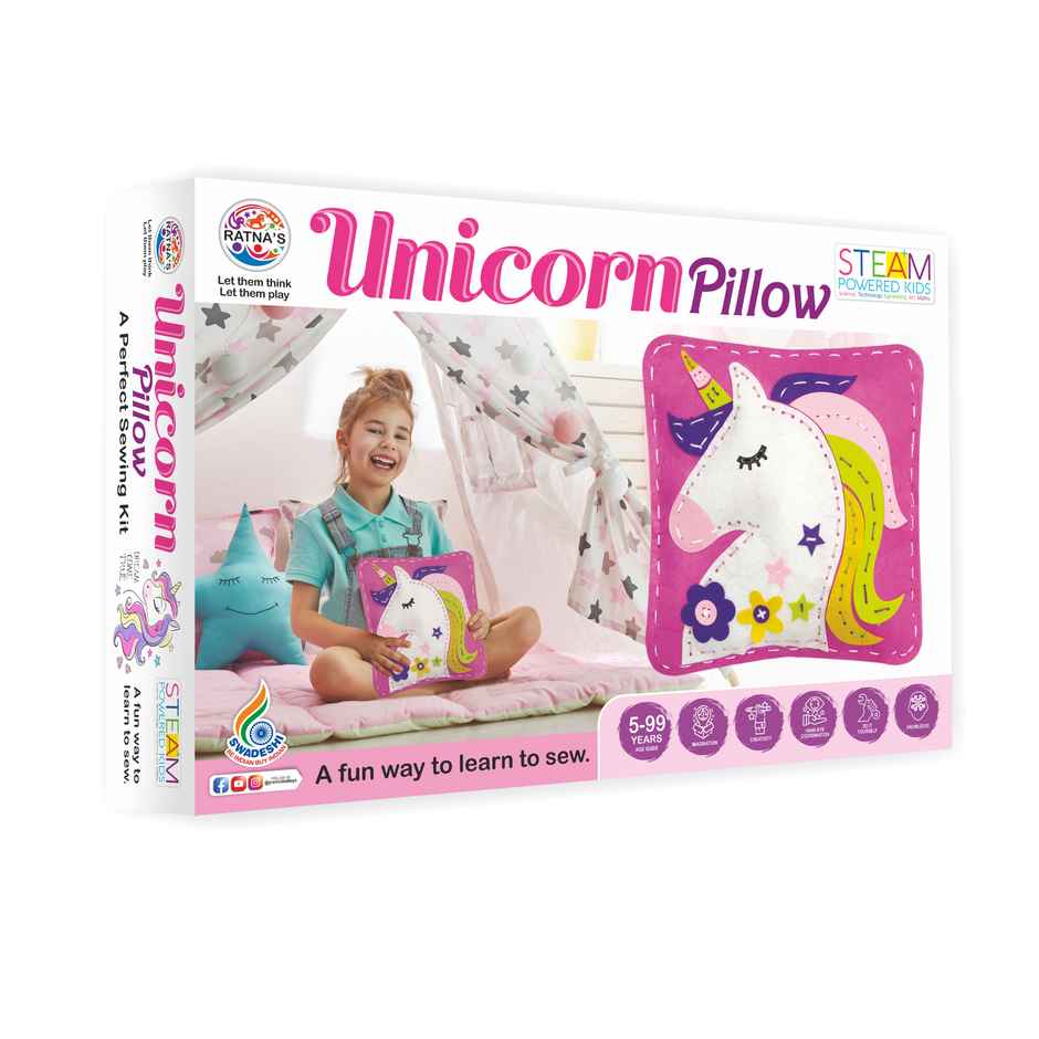 Ratna's Unicorn Pillow | Assorted