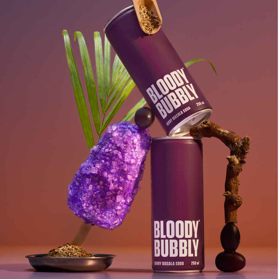 Bloody Bubbly Berry Masala Soda