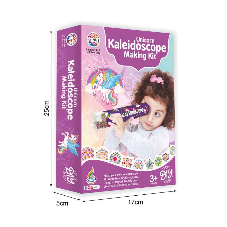 Ratna's Unicorn Kaleidoscope Making Kit