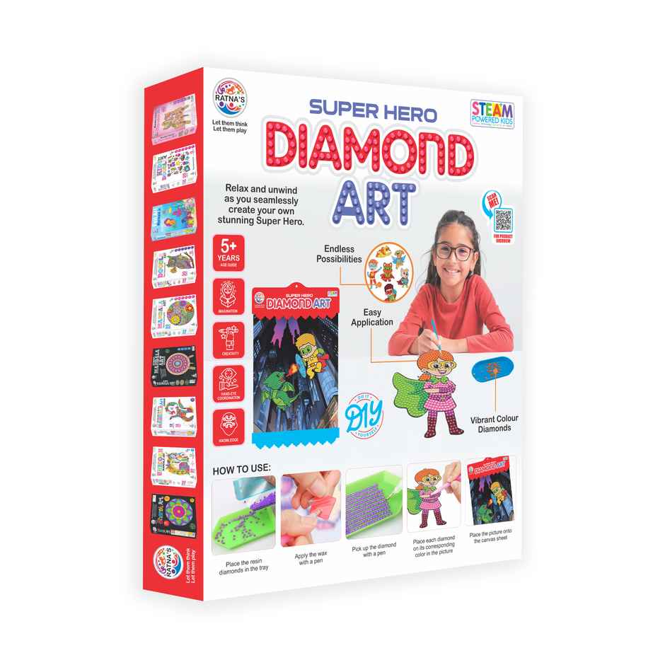 Ratna's Super Hero Diamond Art