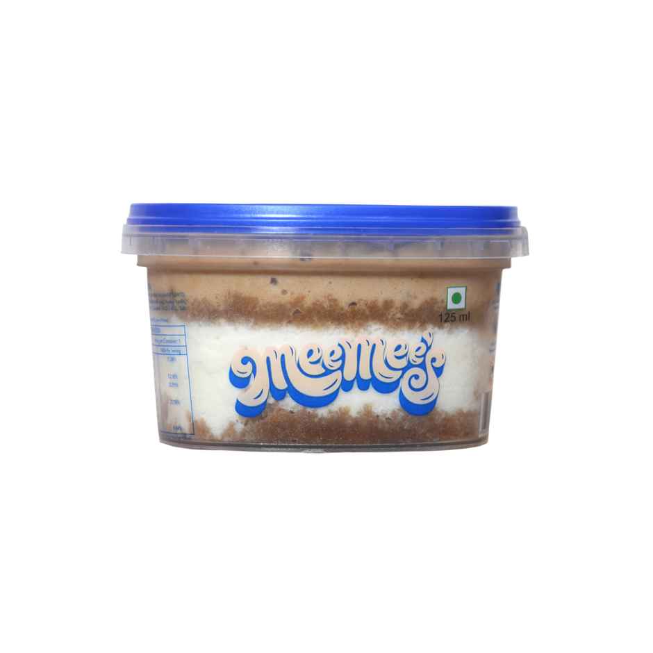 Meemee's Timeless Tiramisu Tubster-Ice Cream Sundae
