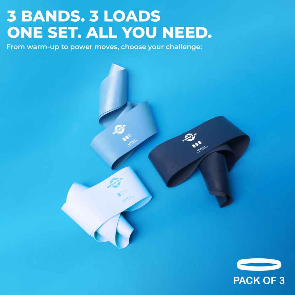 Nivia pro-stretch loop band, latex free, fitness band