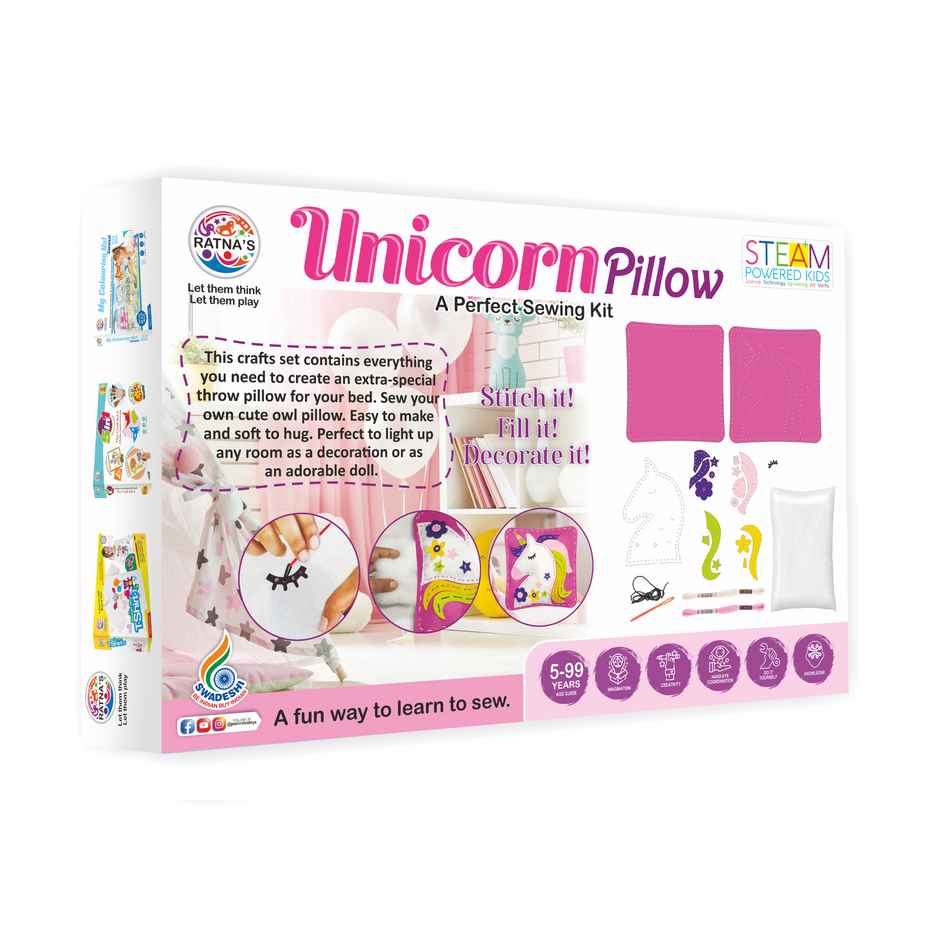 Ratna's Unicorn Pillow | Assorted