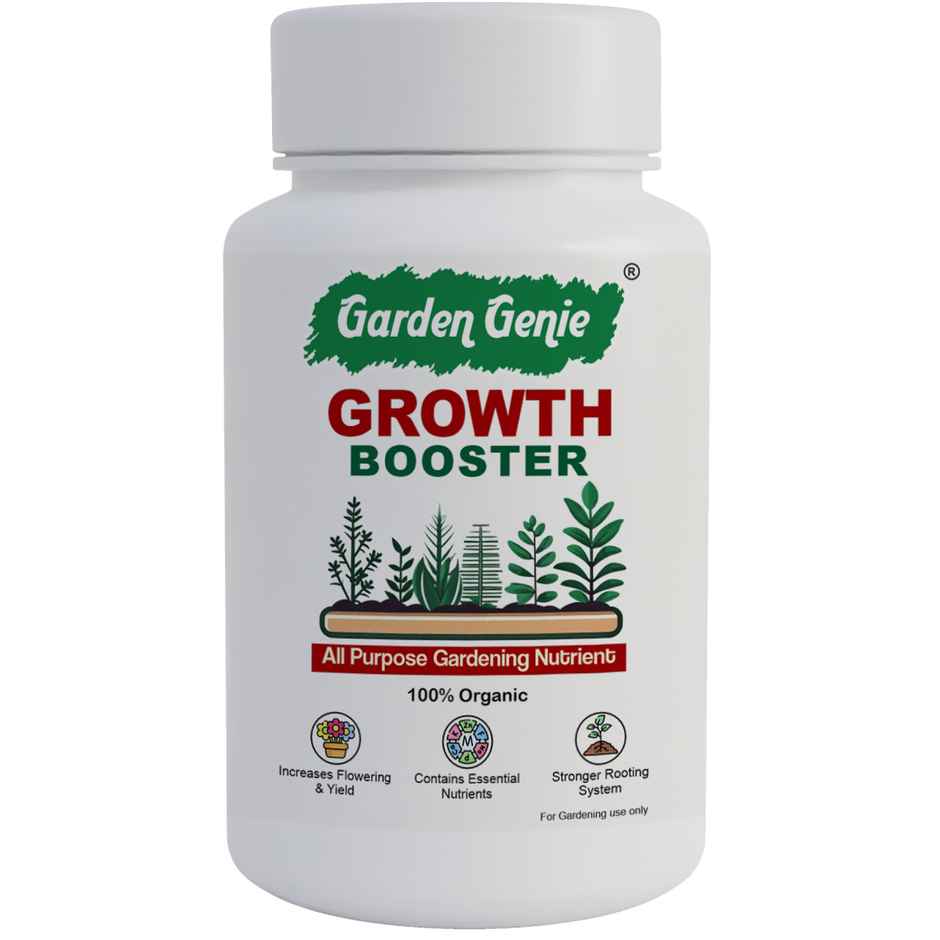Garden Genie Growth Booster for Plants | Organic Liquid Fertilizer for Plant Boost