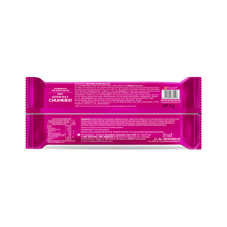 Britannia Good Day Fruit and Nut Cookies | Trans Fat-free