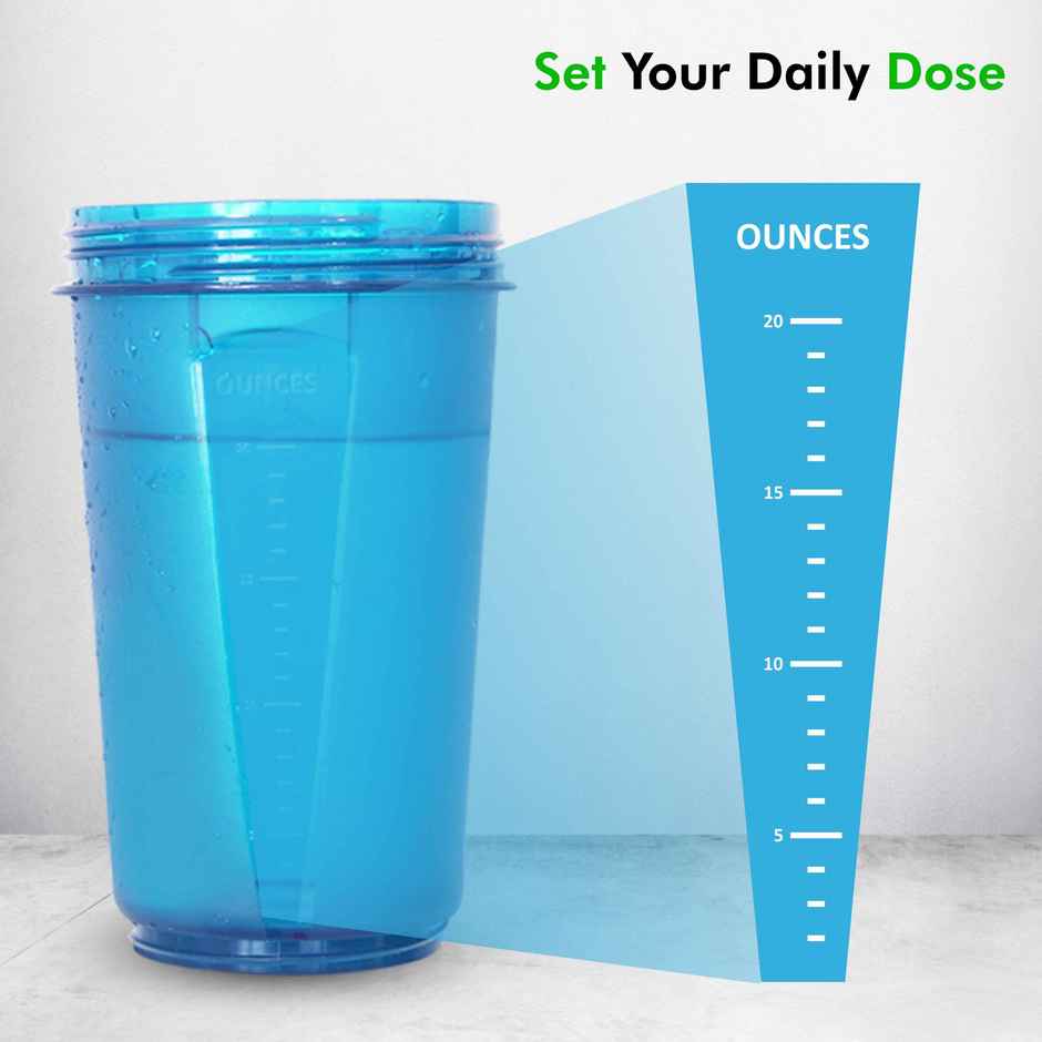 Nivia Dominator 2.0 Gym Shaker | Blue