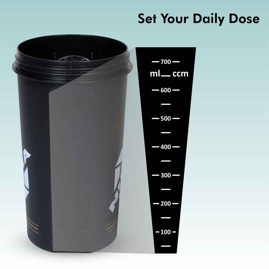 Nivia Street Gym Shaker 1304Bk | Black