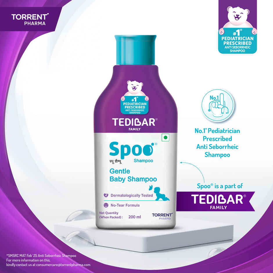 Spoo No-Tear Formula baby shampoo from Tedibar Family