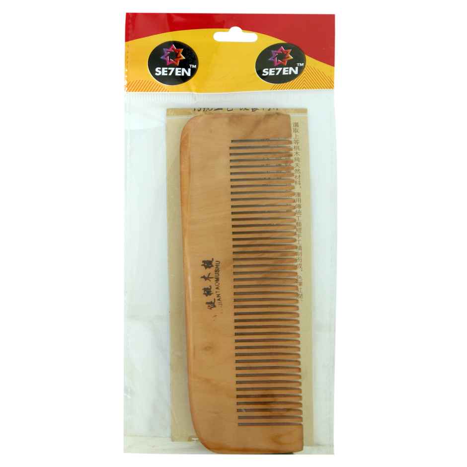 Handcrafted Wooden Hair Comb Straight