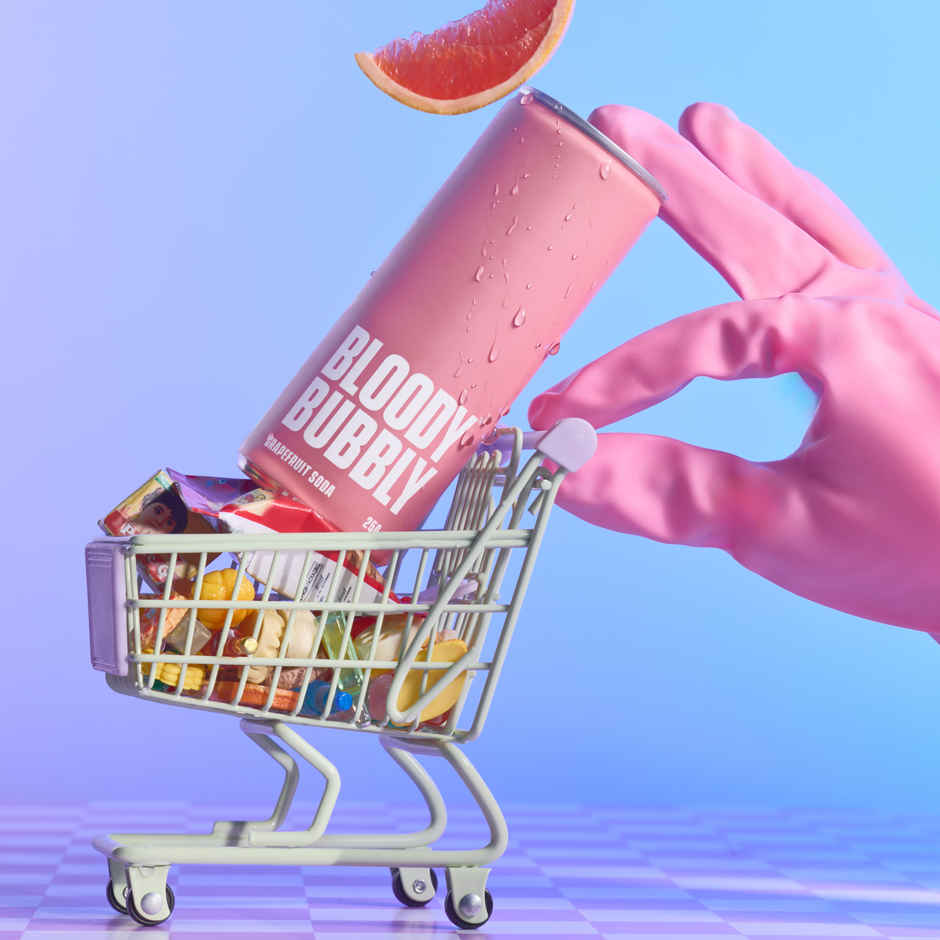 Bloody Bubbly Grapefruit Soda