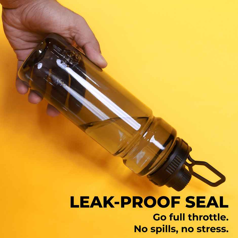 Nivia Warrior Wade Sipper bottle | Black | 7831bk