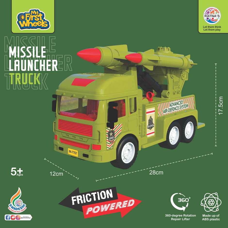 Ratna's Toy Missile Launcher Truck