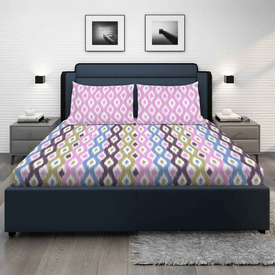 Superspun 210 Tc-100% Cotton-Lorie- King- 274 x 274- D:23104 - Assorted