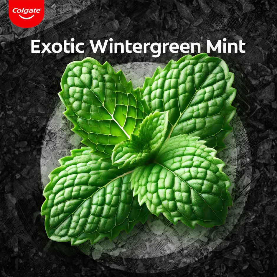 Colgate Charcoal Clean Black Gel Toothpaste Deep Clean with Bamboo Charcoal & Wintergreen Mint