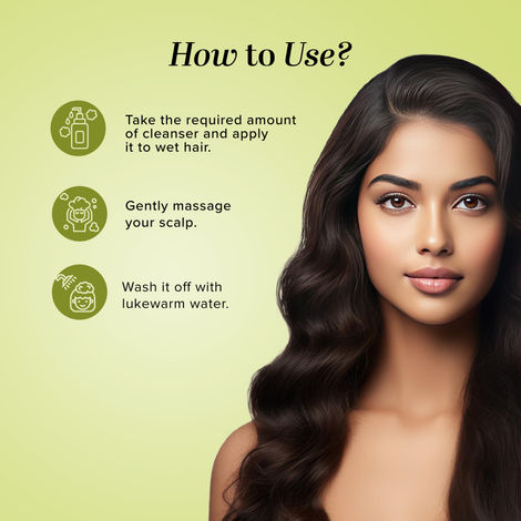 Khadi Natural Amla And Bhringraj Hair Cleanser | Anti-dandruff Shampoo | SLS And Paraben Free