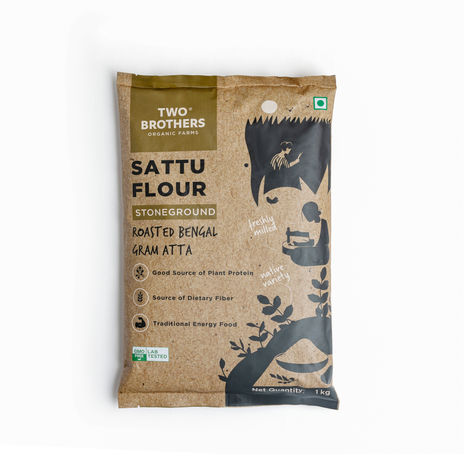Two Brothers Sattu Atta Gluten Free, Non-Gmo, Stoneground