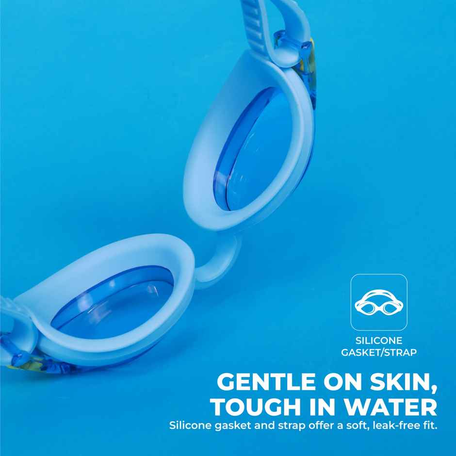 Nivia Scool Jr. Swimming Goggles | Blue | 4151Bl