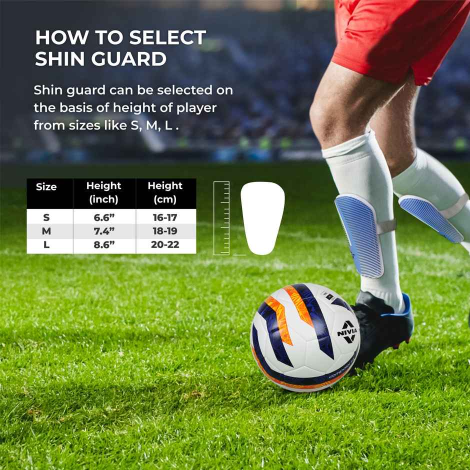 Nivia Wisdom-2018 Shin Guard | Medium