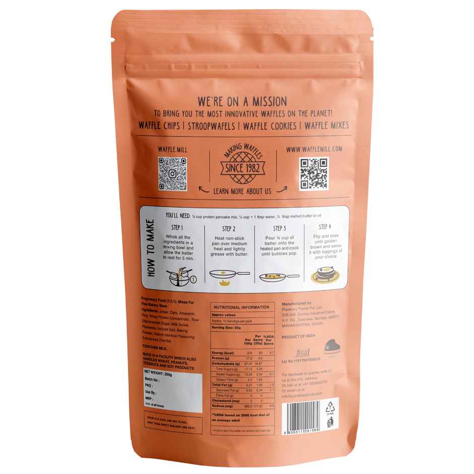 Waffle Mill Pancake Mix - Protein