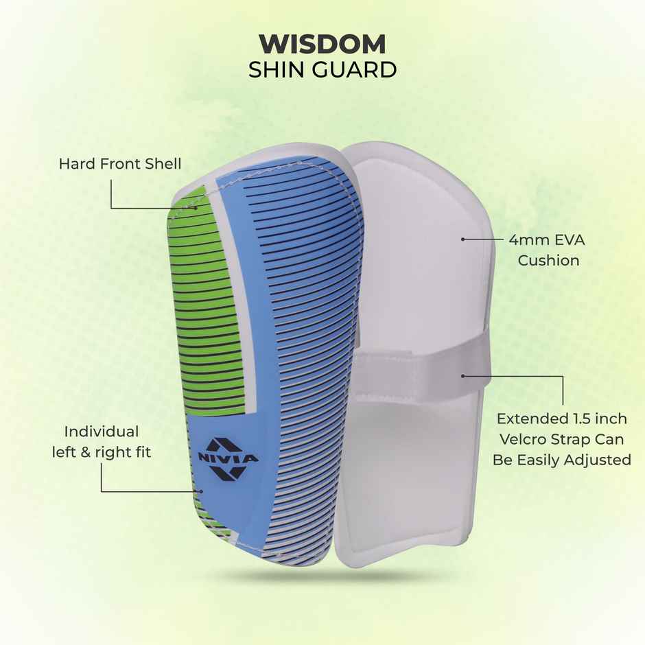 Nivia Wisdom-2018 Shin Guard | Medium
