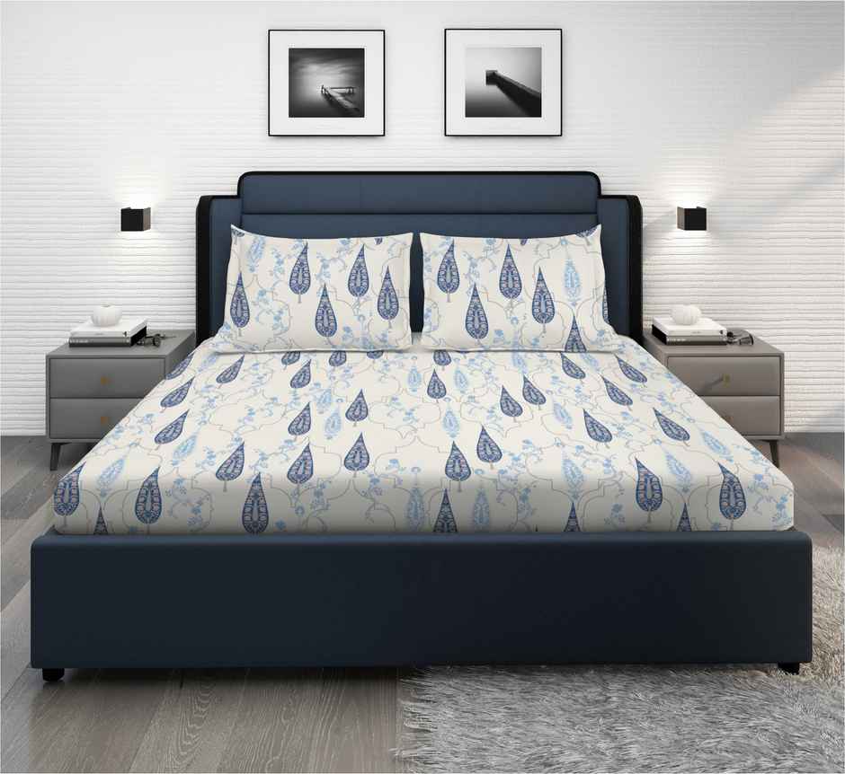 Superspun 144 Tc-100% Cotton-Vodre- Dbl- 224 x 254- D:23108 - Assorted