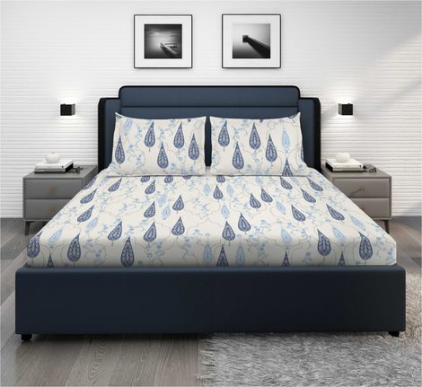 Superspun 144 Tc-100% Cotton-Vodre- Dbl- 224 x 254- D:23108 - Assorted