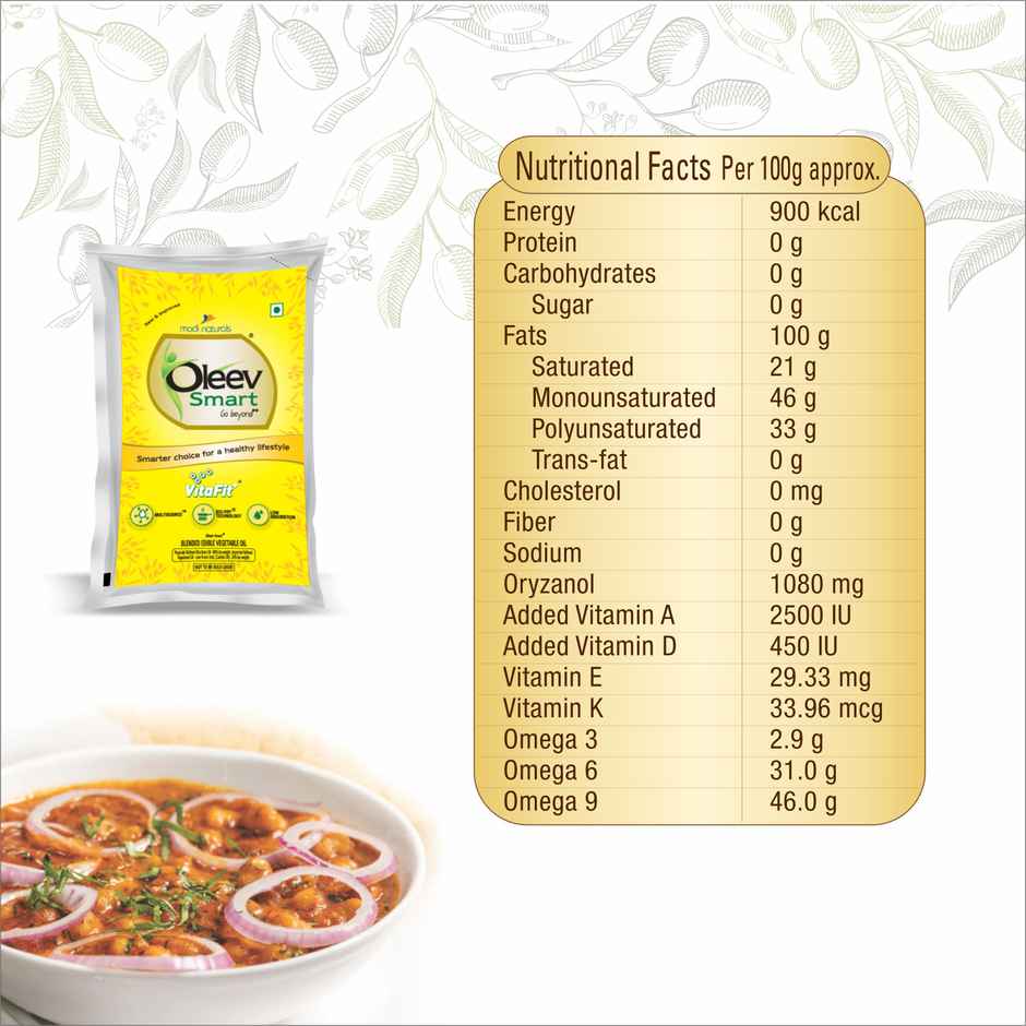 Oleev Smart 850 g Pouch