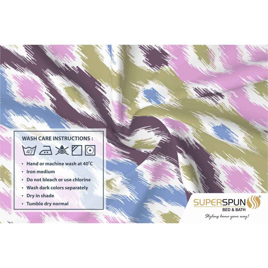 Superspun 210 Tc-100% Cotton-Lorie- King- 274 x 274- D:23104 - Assorted