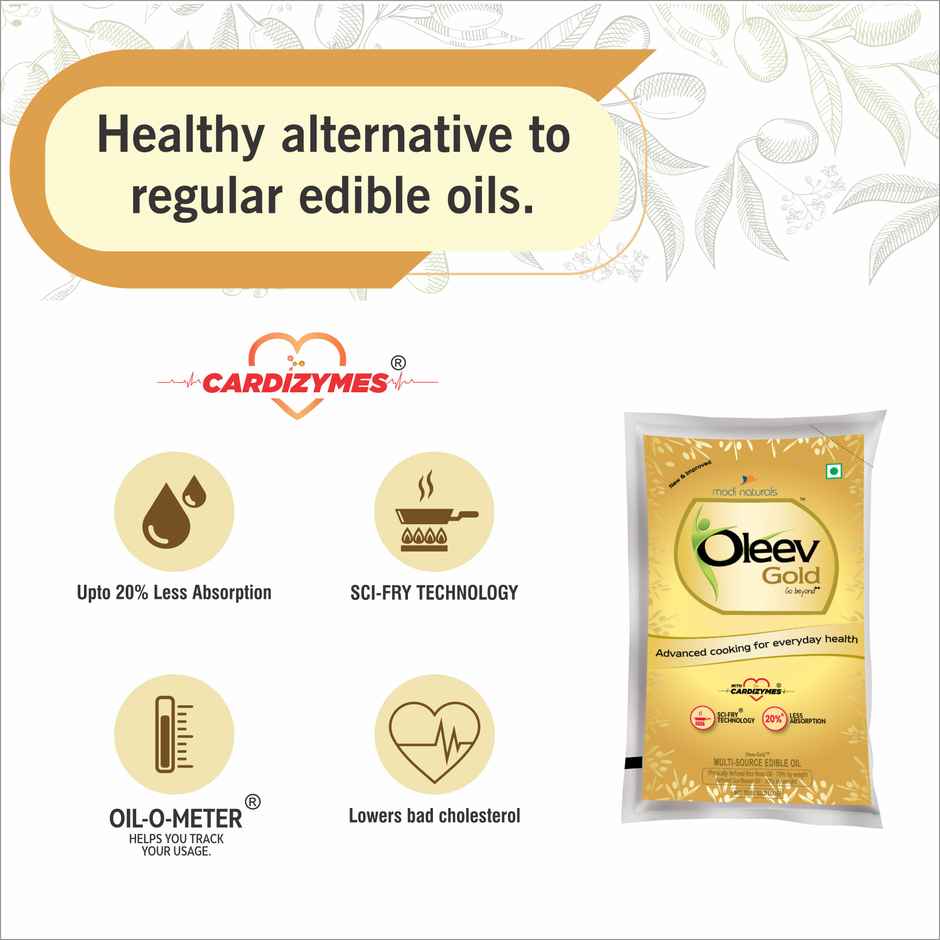 Oleev Gold Multi-Source Oil Pouch